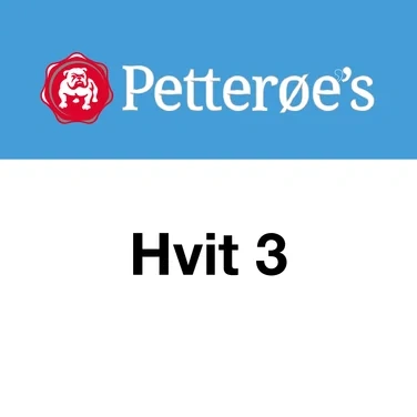 Petterøe`s Hvit 3 44g