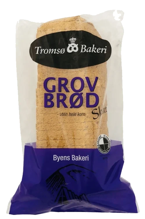 Grovbrød Skåret 700g Tromsø Bakeri