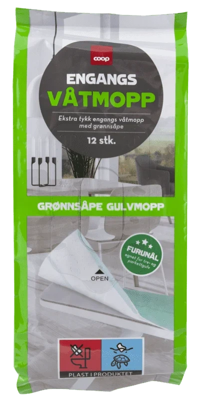 Våtmopp Grønnsåpe