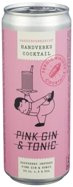 Gardsbrenneriet Handverkscocktail Pink Gin Tonic 33cl 4,5%