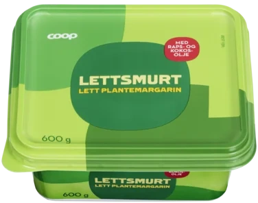 Coop Lettsmurt Light 600g