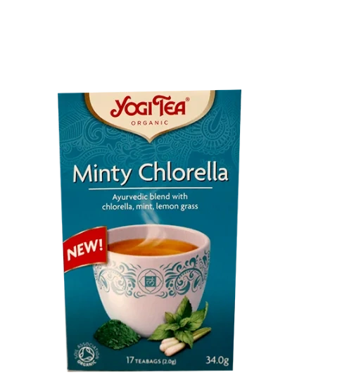 Yogi Tea Minty Chlorella 34g