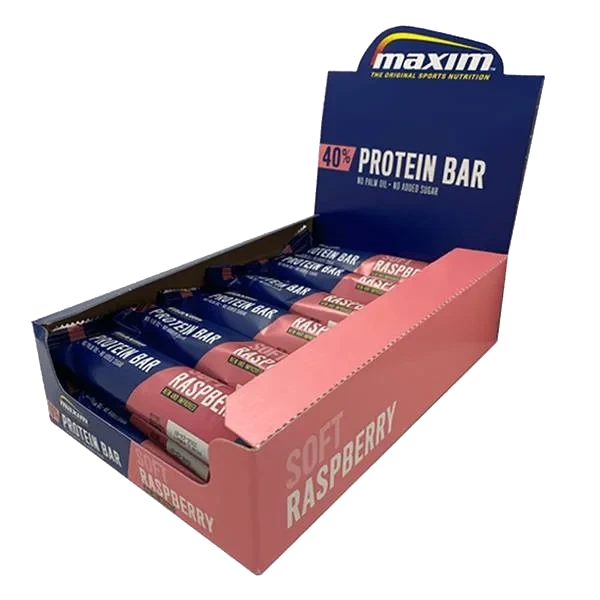 Protein Bar Soft Raspberry (Kartong 18 x 50g)