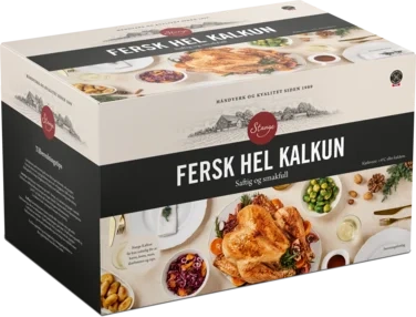 Hel Kalkun Fersk 6 kg Stange