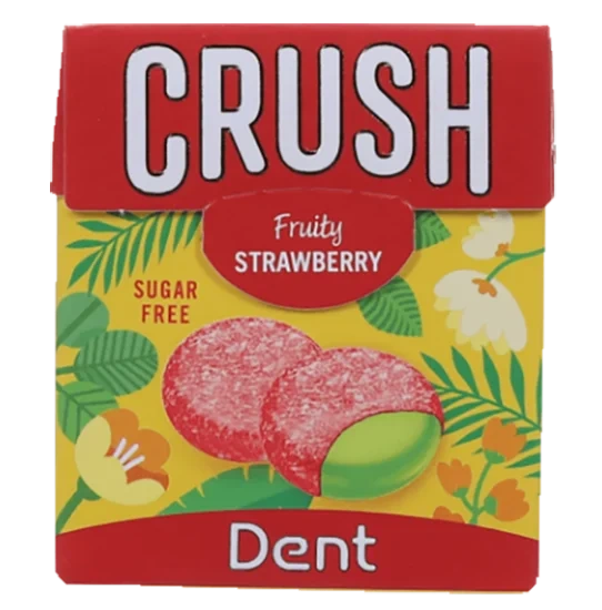 Dent Crush Jordbær 25g