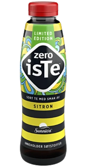 Iste Sort Te Sitron Zero 0,5l