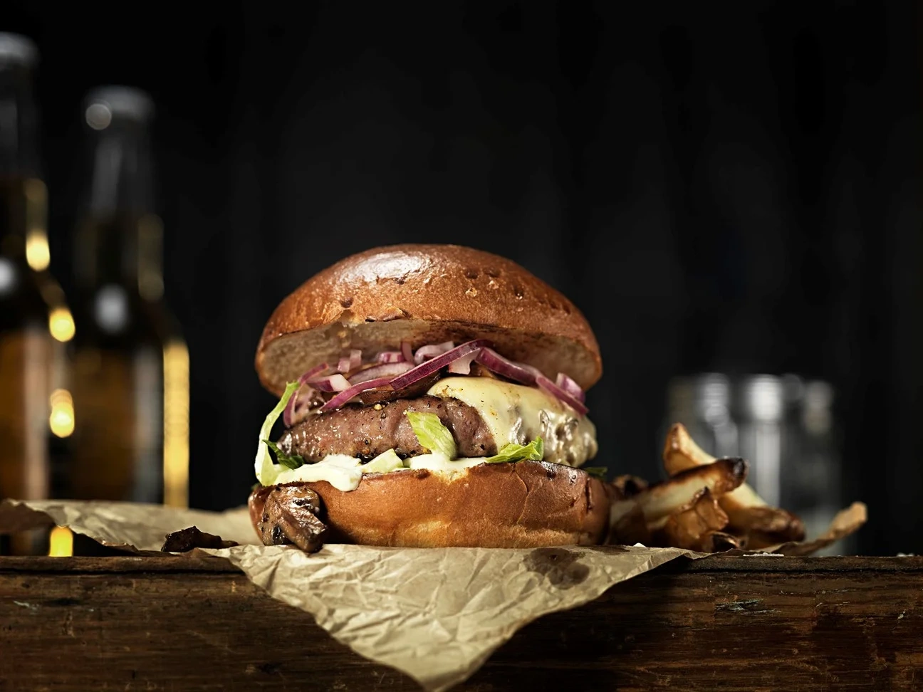 Hamburgerbröd Brioche