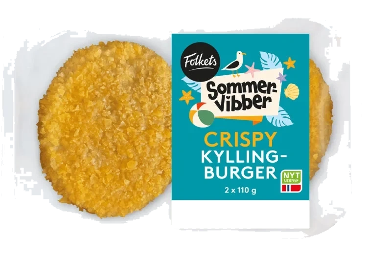 Kyllingburger 220g Sommervibber