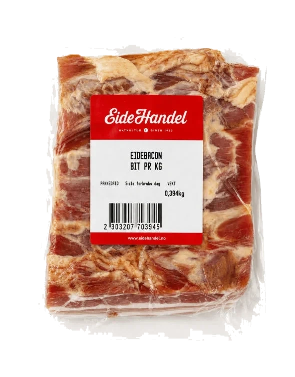 Eidebacon Tørrsaltet Bit Ca250g