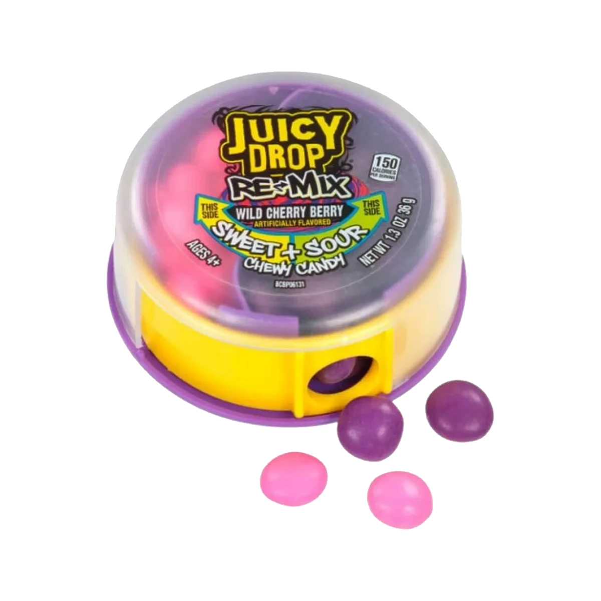 Juicy Drop Remix Sweet Mix  + Sour Chewy Candy 37 g DATOVARE