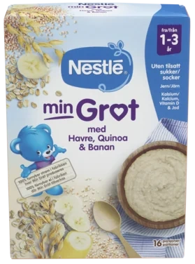 Min Grøt Havre Quinoa&Banan 1-3 År Nestle