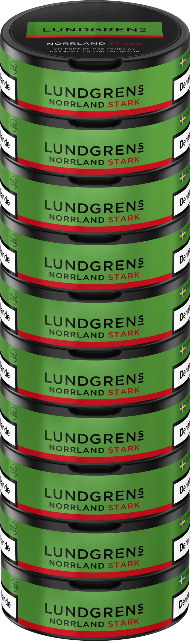 Lundgrens Norrland Stark 10-pack
