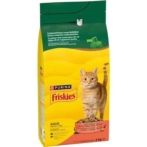 Oxkött Kycklin Grönsaker Torrfoder Katt