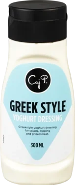 Caj P Greek Yoghurt Dressing 300ml