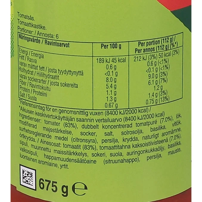 Pastasås Bolognese Original 6-pack