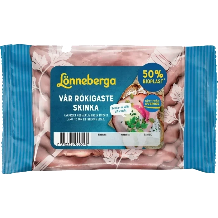 Skinka vår rökigaste 105g Lönneberga