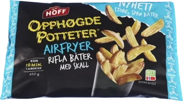 Opphøgde Poteter Airfryer Rifla Båter 450g Hoff