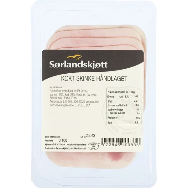 Spis Meg Kokt Skinke Håndlaget 100g
