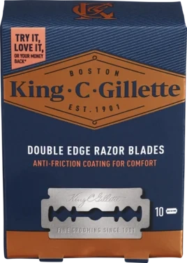 Barberblader Double Edge Razor Blades 10bl King C Gillette