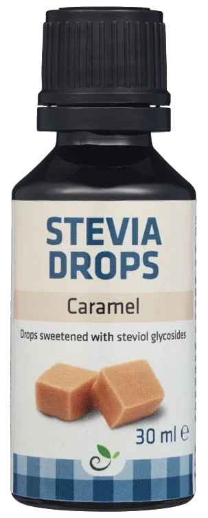 Stevia Drops Caramel 30ml Sukrin