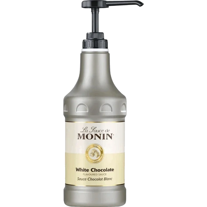 Monin Sjokoladesaus Hvit 1,89l