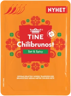 Chilibrunost skiver 130g Tine