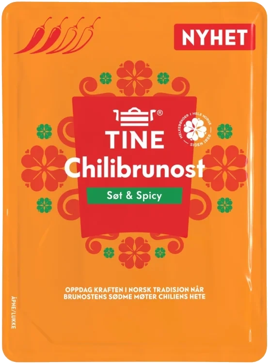 Chilibrunost Skiver 130g Tine