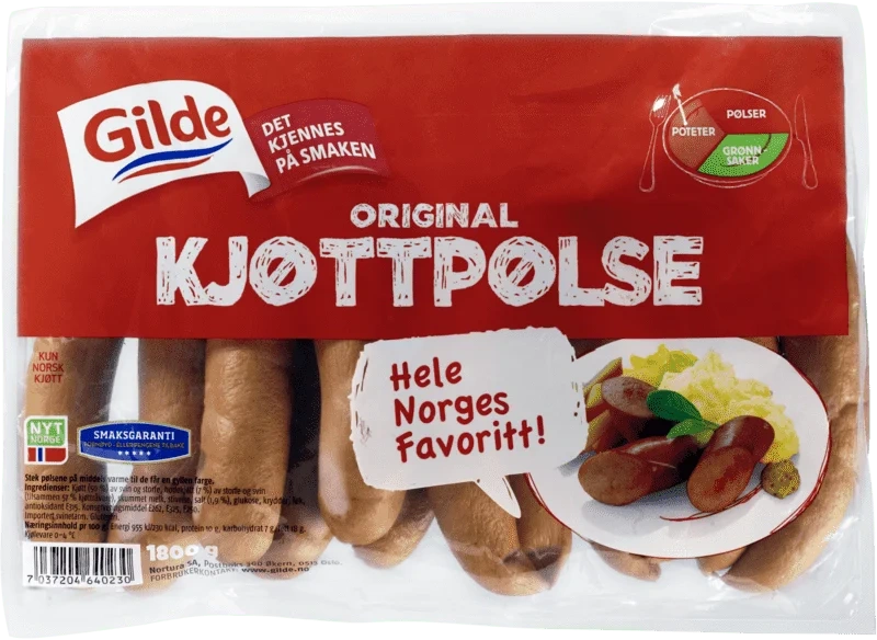 Gilde Kjøttpølse Original 1,8kg