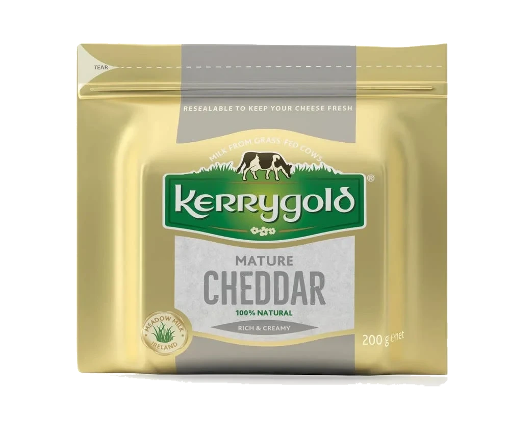 Lagret irsk cheddar