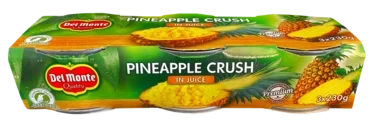 Del Monte Ananas Hakket i Juice 3-pack 3x230g