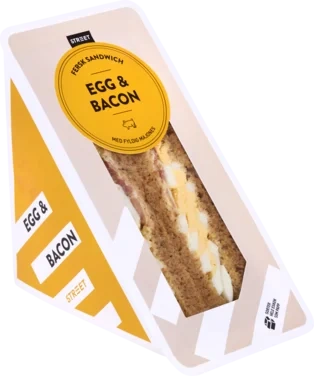 Street Sandwich Egg & Bacon 200g