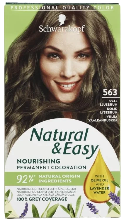 Natural & Easy 563 Sval Lysbrun Hårfarge