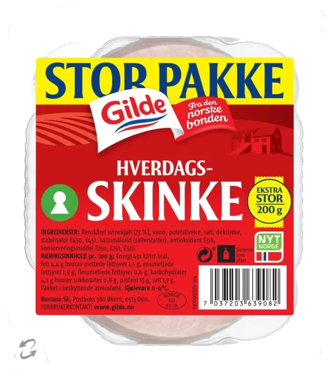 Hverdagsskinke 200g Enh