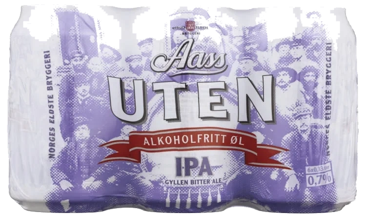 Aass uten Ipa 0,33lx6 boks