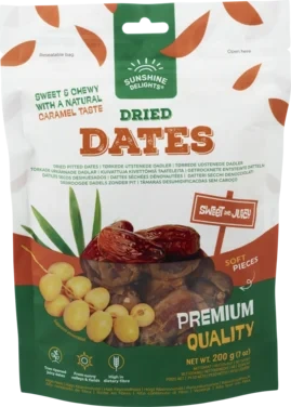 Tørkede Dadler 200g Sunshine Delights