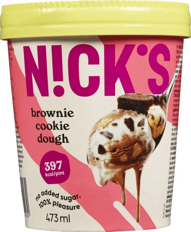 Nick´s Brownie Cookie Dough 473ml