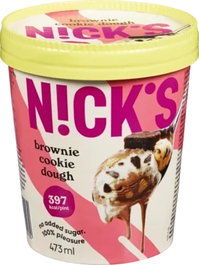 Nick´s Brownie Cookie Dough 473ml
