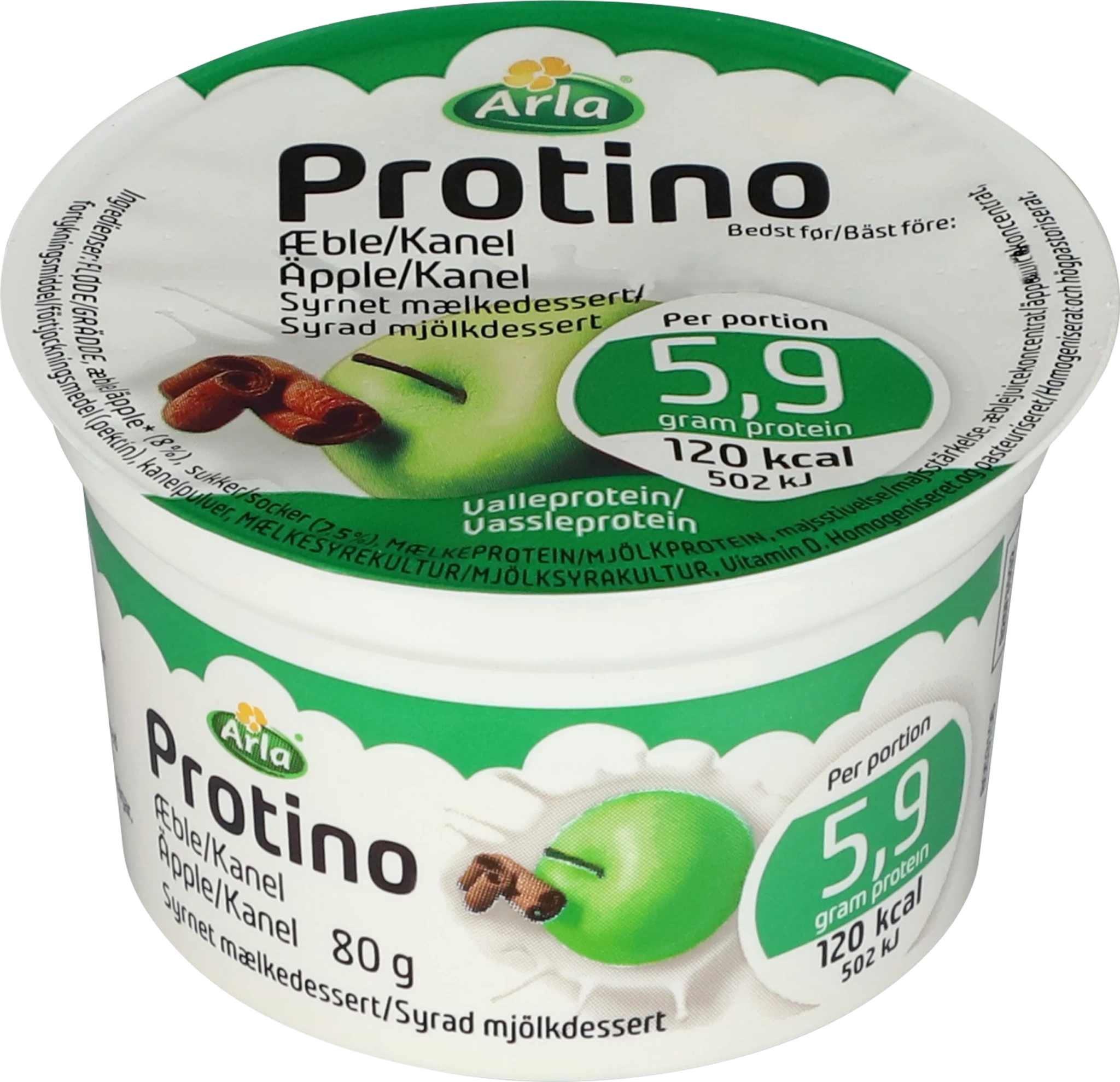 Protino äpple / kanel portion 80 g