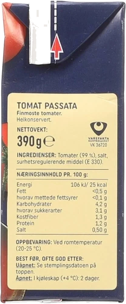 Passata tomater