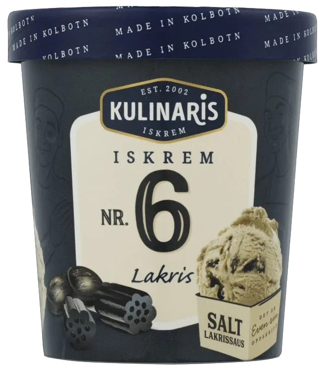 Kulinaris Lakris-iskrem 0,5l Kulinaris 0,5l