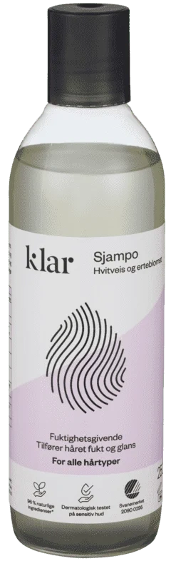 Klar Sjampo Fuktighetsgivende