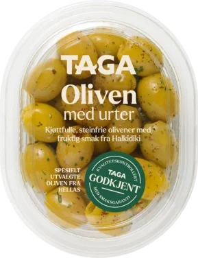 Taga Oliven Greske med Urter 130g