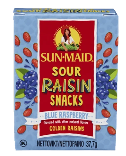 Sun Maid Sour Raisin Blue Raspberry 37,7g