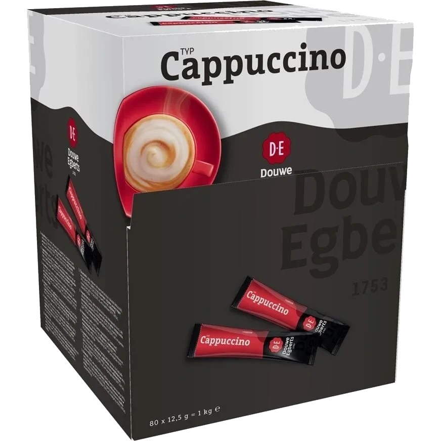 Pulverkaffe Cappucino 80stk