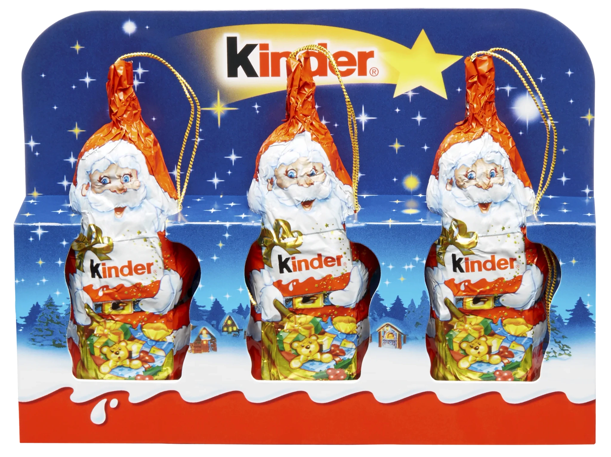 Kinder Julenisse 3pk