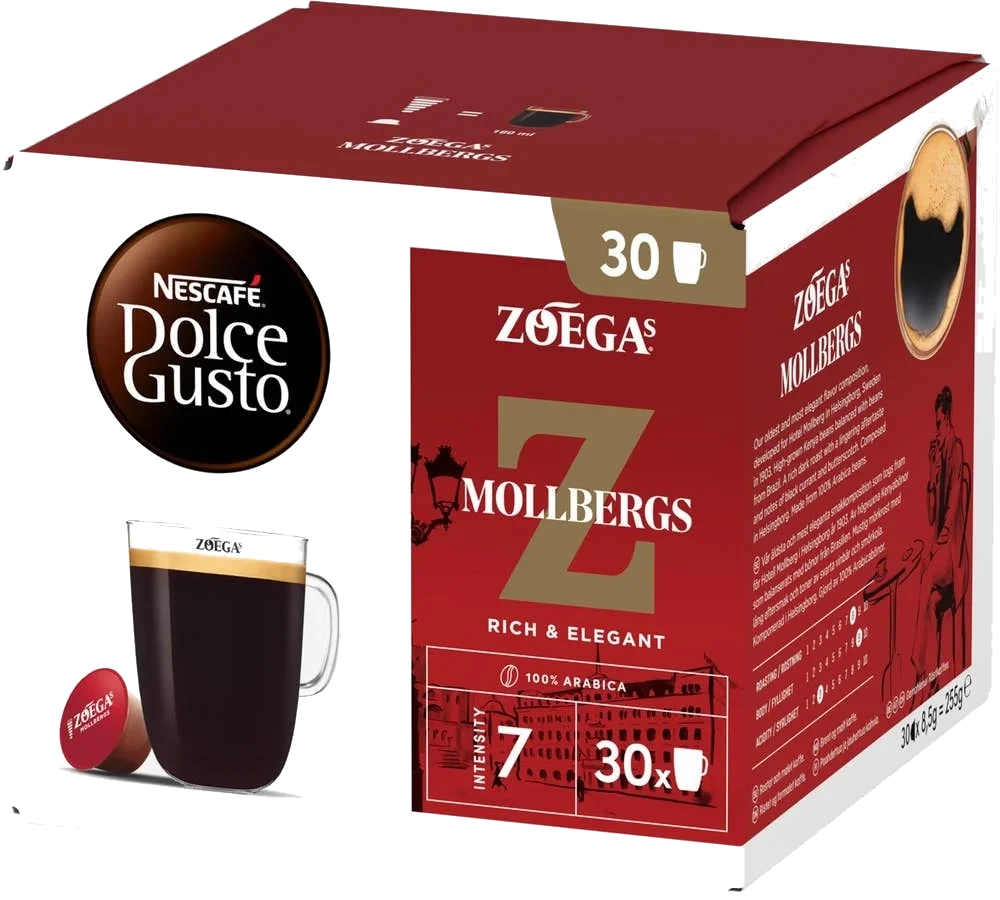 Zoegas Mollbergs 7 Kaffekapslar