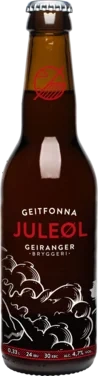 Geitfonna Juleøl 0.33l Geiranger Bryggeri