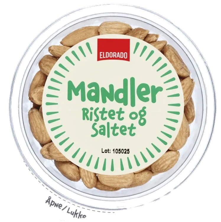 Mandler Saltet 110g Eldorado