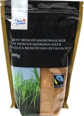 Muscovadosukker Lyst 400g Dansukker