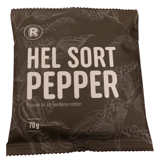 Sort Pepper Hel 70g